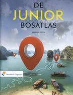 9789001120252 De Junior Bosatlas | Tweedehands, Boeken, Verzenden, Zo goed als nieuw, Diverse auteurs