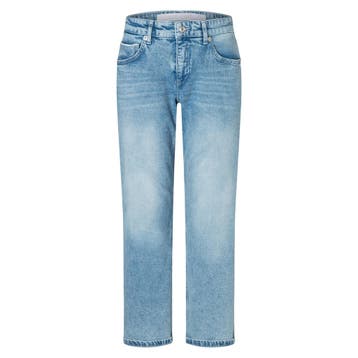 MAC • lichtblauwe Straight jeans • 36, MAC, Verzenden, Nieuw, Blauw