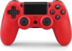 Draadloze Controller - Geschikt voor PS4 - Rood, Verzenden, Nieuw