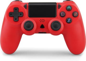Draadloze Controller - Geschikt voor PS4 - Rood, Verzenden, Nieuw