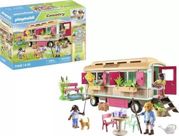Playmobil Country Gezellig Woonwagencafé, Verzenden, Nieuw