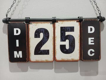 Eeuwigdurende kalender - Calendario perpetuo da parete a