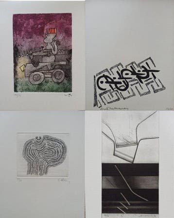 Sónia Delaunay, Roberto Matta, Raoul Ubac, André Evrard (XX), Antiek en Kunst