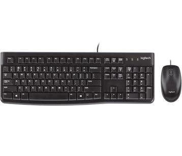 Logitech Desktop MK120 (Azerty BE) (Toetsenbord & Muis), Computers en Software, Toetsenborden, Ophalen of Verzenden, Nieuw