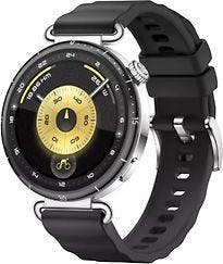 Huawei Watch GT 6 41 mm roestvrijstalen kast zwart met, Verzenden, Zo goed als nieuw