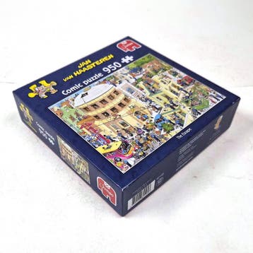 Jumbo Jan van Haasteren puzzel The Escape, 950 stukjes, Hobby en Vrije tijd, Verzenden, Gebruikt