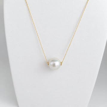 Zonder minimumprijs - Ketting met hanger - 18 karaat Geel