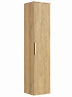 Badkamerkast Rimini 38 x 33  x 170 cm - Eiken, Verzenden, Nieuw, (Half)hoge kast