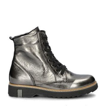 Waldläufer Kitomi veterboots voor dames in het Groen, Waldläufer, Verzenden, Lage of Enkellaarzen, Nieuw