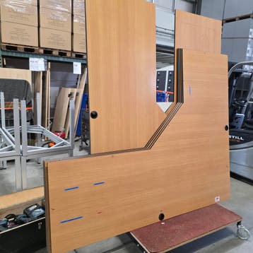 7 grote zware trespa volkern platen 16 mm dik, Ophalen of Verzenden, Nieuw