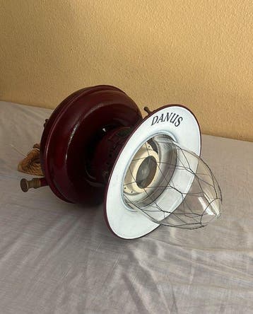 DANUS Navigation lamp, Masthead lamp - Nr. 400 - Messing,, Antiek en Kunst, Curiosa en Brocante