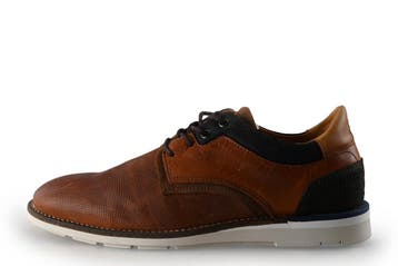 Bullboxer Veterschoenen in maat 40 Cognac, Overige kleuren, Verzenden, Zo goed als nieuw, Bullboxer