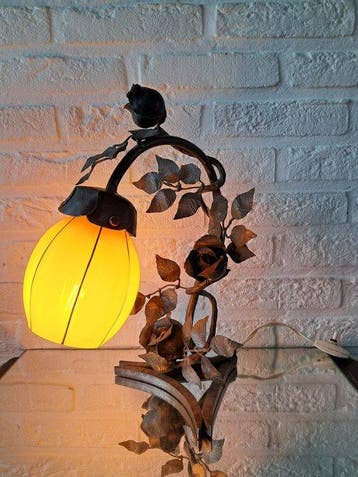 Lamp - Glas, IJzer