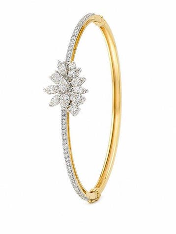 Armband - 18 karaat Geel goud, Witgoud - 1.41ct. tw. Diamant, Nieuw