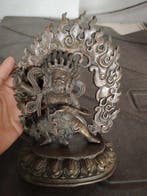 Decoratief ornament - Bronze statue of Mahakala Bodhisattva