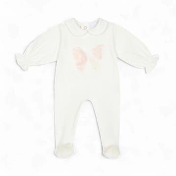 Deolinda baby meisjes boxpakje roze vlinder met mutsje - 50, Ophalen of Verzenden, Nieuw