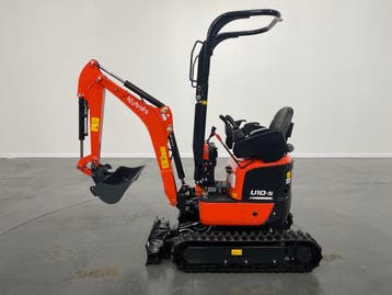 Nieuwe Kubota U10-5, incl 3 bakken, Ophalen of Verzenden, Graafmachine
