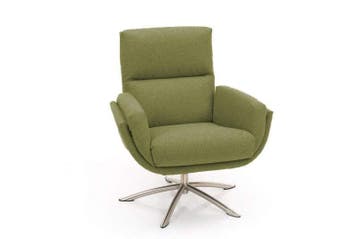 Relaxfauteuil Herxen - relaxfauteuils - Groen, Nieuw, Stof