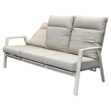 Barolo stoel bank loungeset 5 delig verstelbaar latte, Tuin en Terras, Ophalen of Verzenden, Nieuw, Aluminium
