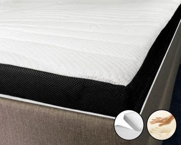 Excellent Latex Splittopper Bamboo Hoes 8 cm - 160 x 200, Nieuw