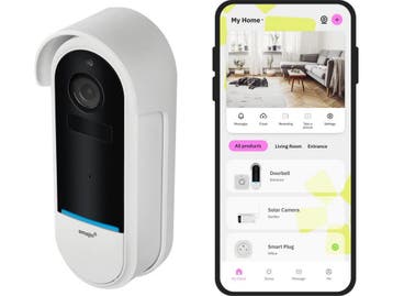 omajin Slimme Deurbel - HD - Bewegingsdetectie - Waterdicht, Huis en Inrichting, Deurbellen, Verzenden, Zo goed als nieuw