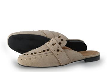Babouche Muiltjes in maat 40 Beige, Verzenden, Beige, Overige typen, Zo goed als nieuw
