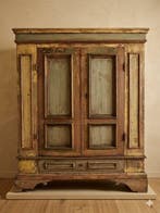 Kleerkast - Hout - Antieke rustieke kast