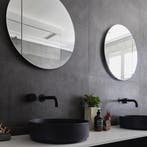 Badkamerspiegel Rond Martens Design Calvo op Aluminium Frame, Huis en Inrichting, Woonaccessoires | Spiegels, Ophalen of Verzenden