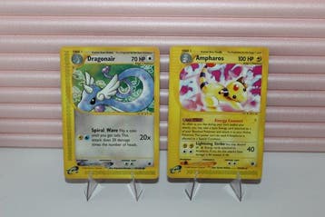 Pokémon - 2 Card - Ampharos, Dragonair 75/165 34/165 - WOTC, Nieuw