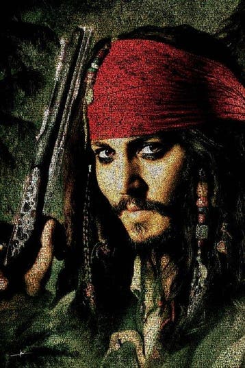 Crypto Johnny Depp - Pirat II - Johnny Depp, Nieuw