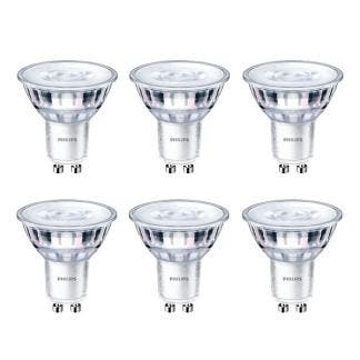 Led spot GU10 | Philips | 6 stuks (3.5W, 255lm, 2700K), Verzenden, Nieuw