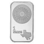 1 Troy Ounce - Zilver .999 - 1 oz Texas Mint 9999 Fine