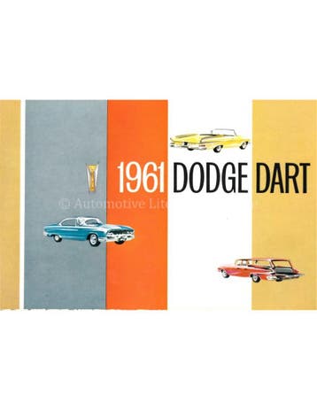 1961 DODGE DART BROCHURE NEDERLANDS, Nieuw, Author