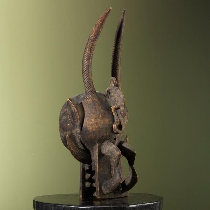 Afrikaans Masker Firespitter Mask, Verzamelen, Dierenverzamelingen, Opgezet dier, Nieuw, Wild dier, Ophalen of Verzenden