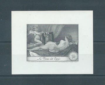 Spanje 1930 - Proef Venus van de spiegel -Sanchez Toda, Postzegels en Munten, Gestempeld