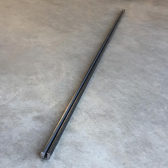 Ivela 7501-30-30 3-fase spanningsrail rond zwart, Muziek en Instrumenten, Licht en Laser, Verzenden