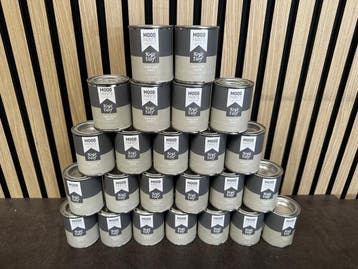 Veiling - 24x Moodpaints Krijtverf Timeless Taupe 100ML, Nieuw
