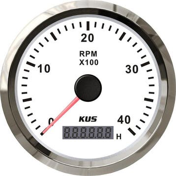 Toerenteller Boot met Urenteller 4000 Rpm, Ophalen of Verzenden, Nieuw