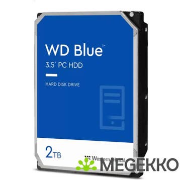 WD HDD 3.5  2TB WD20EARZ Blue, Computers en Software, Harde schijven, Verzenden, Nieuw, Western Digital
