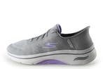 Skechers Instappers in maat 40 Grijs, Skechers, Verzenden, Instappers, Zo goed als nieuw