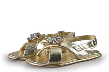 Kiren Sandalen in maat 39 Goud, Overige kleuren, Verzenden, Sandalen of Muiltjes, Zo goed als nieuw