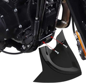 Kinspoiler Harley Softail/Dyna | Tweedekansje | OP=OP, Motoren, Onderdelen | Harley-Davidson, Ophalen of Verzenden, Nieuw