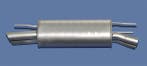 *Tip*  Einddemper OPEL Omega B 3.0i MV6 - 24V, Ophalen of Verzenden, Nieuw, Opel