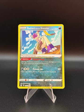 Pokemon Sword & Shield Radiant Hisuian Sneasler Holo #123/19, Verzenden, Gebruikt, Losse kaart