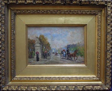 Pietro Scoppetta (1863-1920) - Vue de Paris