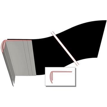 illbruck ME533 Slabbe dp 60cm grijs - Doos - 25M, Ophalen of Verzenden, Nieuw