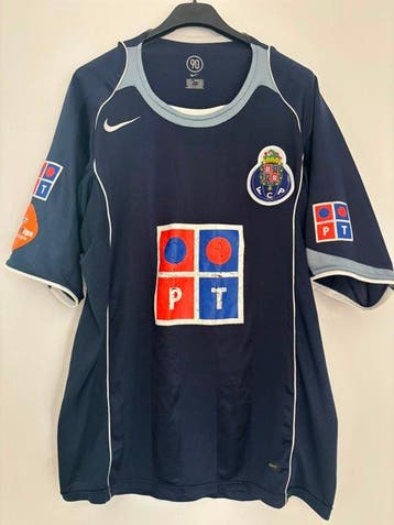FC Porto 2004/2005 Away Jersey SuperLiga Patches - Portugese, Nieuw