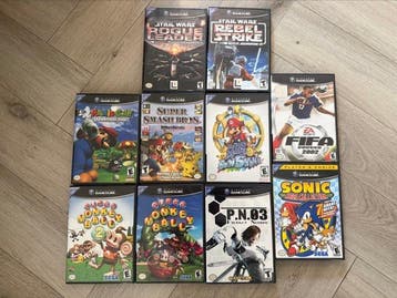 Nintendo - Gamecube - Super Smash Bros. Melee etc NTSC x 10, Nieuw