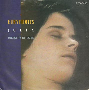 vinyl single 7 inch - Eurythmics - Julia, Verzenden, Zo goed als nieuw, 7 inch, Pop