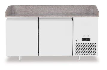 Arktic Pizzawerkbank Met Granieten Werkblad | 2-Deurs | 250L, Ophalen of Verzenden, Nieuw